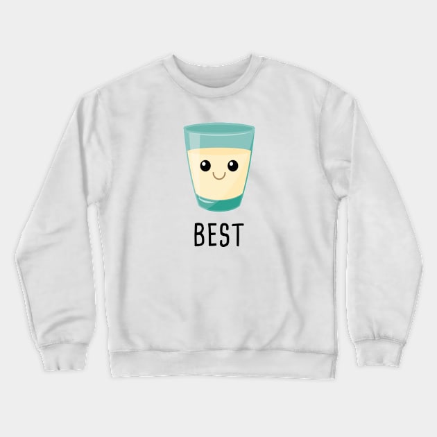 Best Friends Crewneck Sweatshirt by AmazingVision